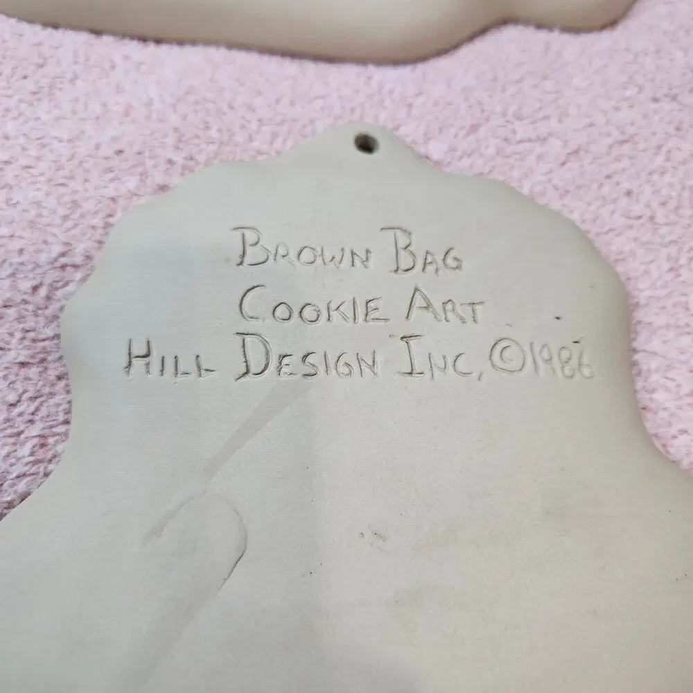 Brown Bag Cookie Art lot vintage